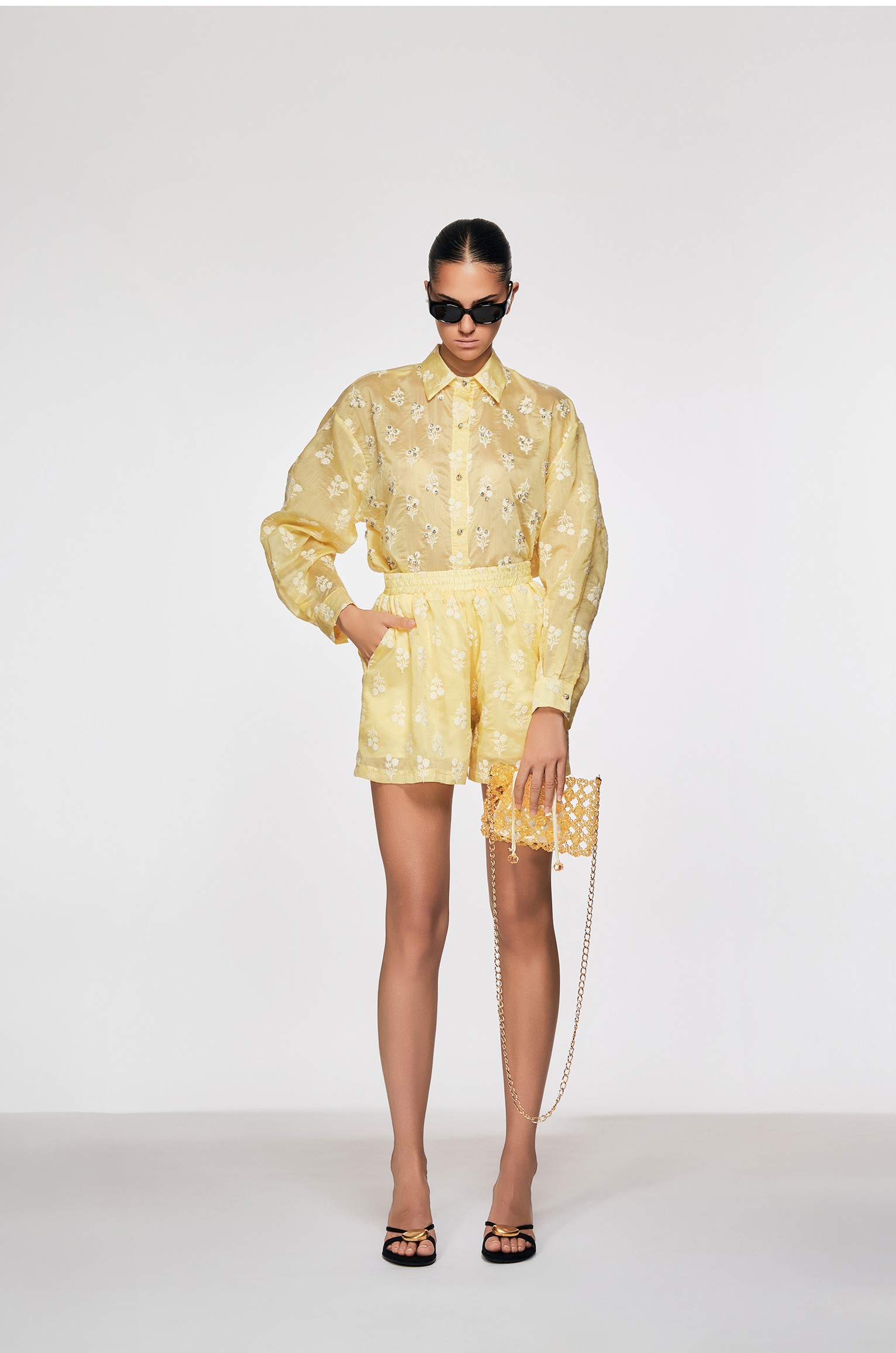 lisa camicia giallo LISA SHIRT - Image 1