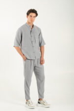 Overshirt Vittorio 300-25-CAPRI Grey - Image 4