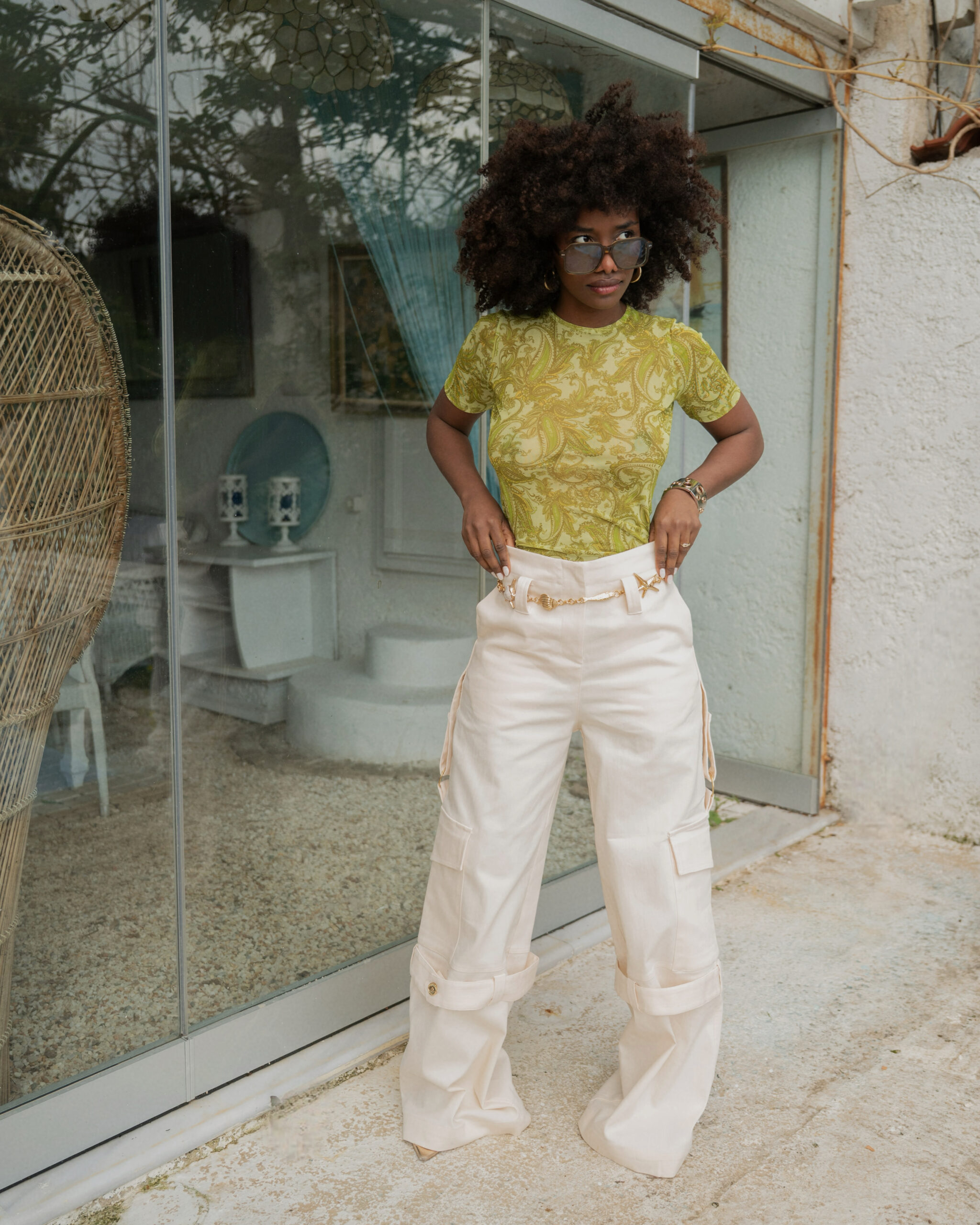 IMG_4608 LIME PLAYSUIT - Image 1