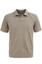 Πλεκτή μπλούζα Vittorio 700-26-003 BEIGE - Image 4