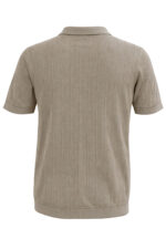 Πλεκτή μπλούζα Vittorio 700-26-003 BEIGE - Image 3