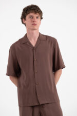 Πουκάμισο Vittorio 800-26-VALLEZZIA BROWN - Image 6