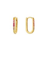 EARRINGS-RAINBOW SHINY JAZZY