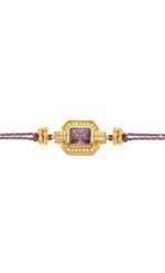 BRACELET-AMETHYST SHINY ART DECO