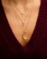 NECKLACE-WHITE MAJESTIC EYE - Image 3