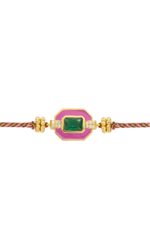 BRACELET-FUCHSIA ART DECO