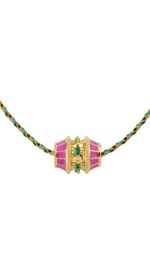 NECKLACE-FUCHSIA TALISMAN