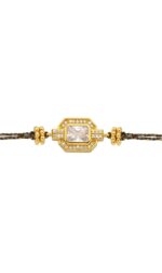 BRACELET-GOLD SHINY ART DECO