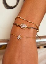 BRACELET-GOLD SHINY ART DECO - Image 2