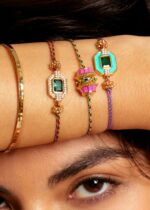 BRACELET-GREEN SHINY ART DECO - Image 2