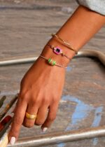 BRACELET-FUCHSIA ART DECO - Image 2