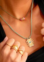 NECKLACE-FUCHSIA TALISMAN - Image 2