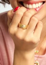 RING-DIWALI CUFF GOLD - Image 2