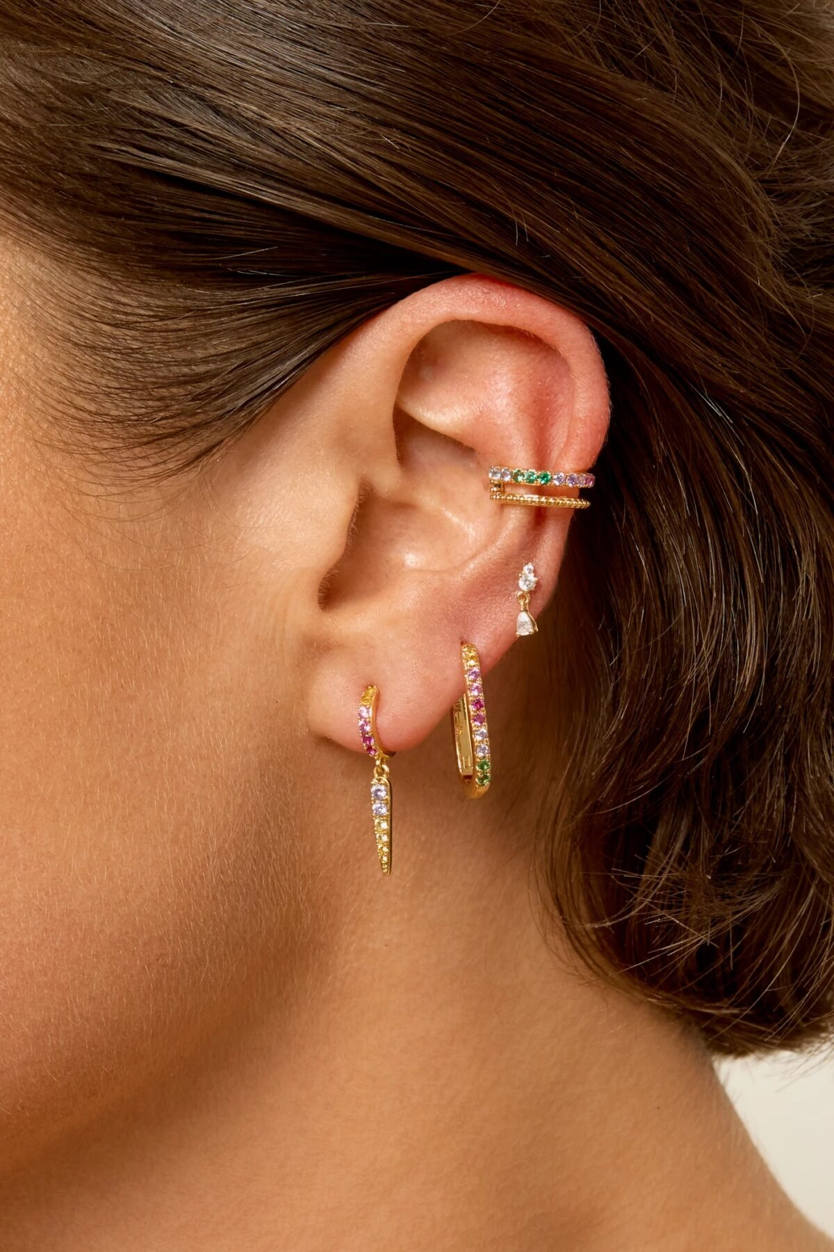 EAR CUFF-RAINBOW HIDE PARK - Image 2